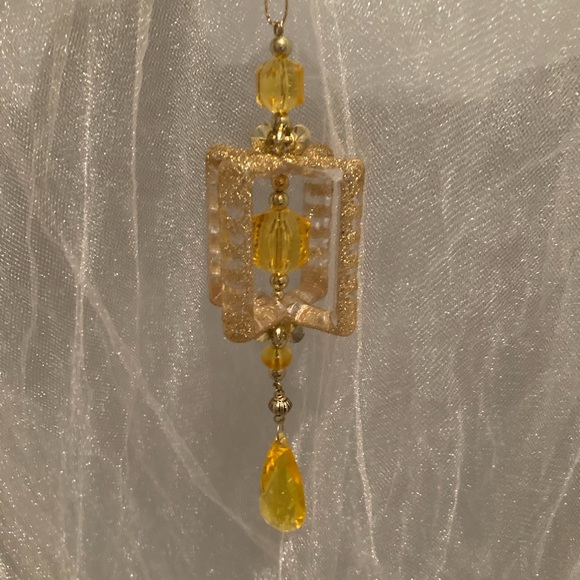 Vintage Beaded Christmas Ornament - Picture 4 of 5